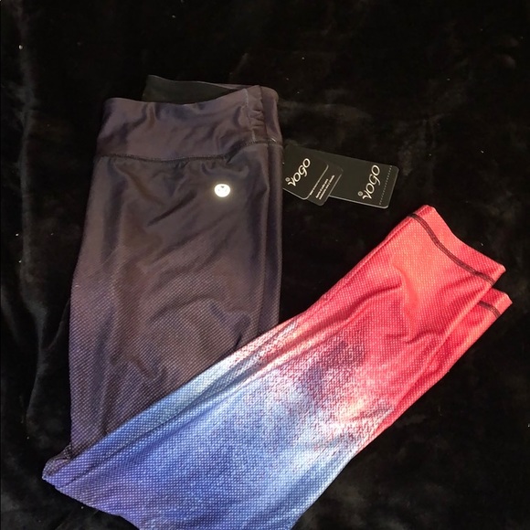 VOGO Grey Pink Legging - Picture 1 of 6